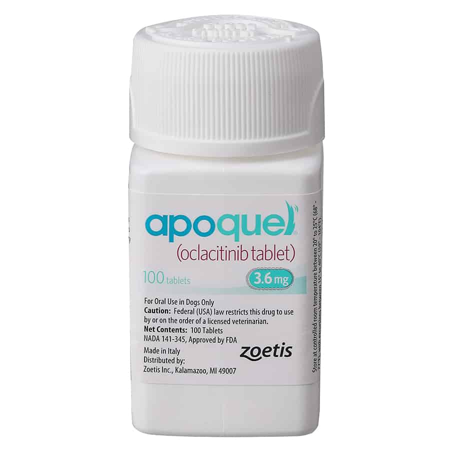 Apoquel 3.4 mg clearance